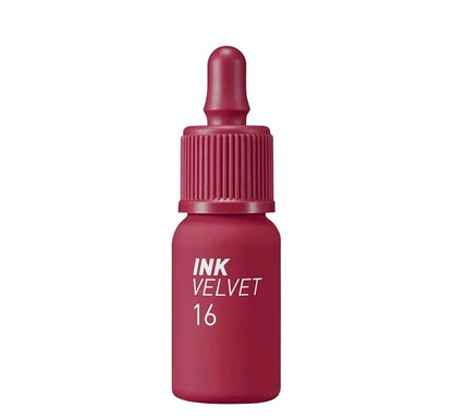 Peripera Ink Velvet Lip Tint 16 Heart Fuchsia Pink matte lip tint bottle