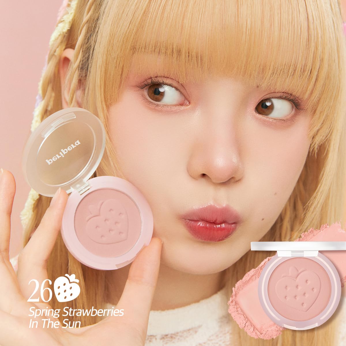 peripera Pure Blushed Sunshine Cheek blends easily for a smooth and even cheek look