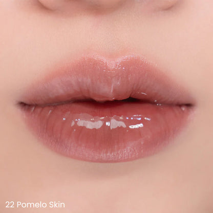 rom&nd Juicy Lasting Tint Bare Juicy Glossy tint formula delivers long-lasting color with a juicy, hydrated finish