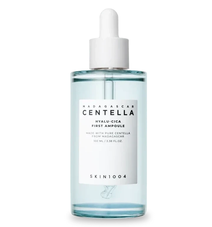 SKIN1004 Madagascar Centella Hyalu-Cica First Ampoule serum bottle hydrating soothing Korean skincare product